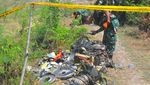 Penemuan Puing Pesawat Latih TNI AU yang Jatuh di Blora Penemuan Puing Pesawat Latih TNI AU yang Jatuh di Blora