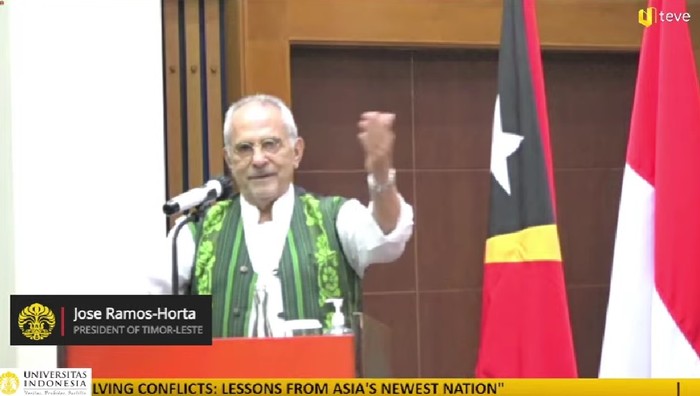 Presiden Timor Leste Jose Ramos-Horta