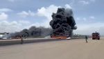 Kecelakaan Pesawat di Somalia Semua Penumpang Selamat