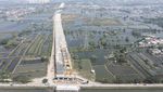 Tol Cibitung-Cilincing Dibangun Membelah Sawah, Ini Foto Udaranya