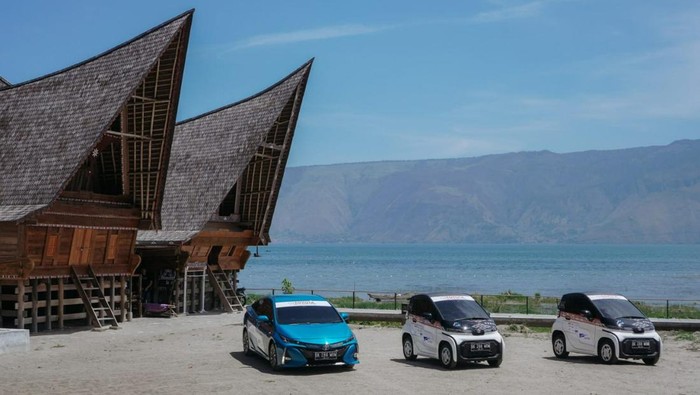 Toyota EV Smart Mobility Project hadir di Pulau Samosir, Sumatera Utara