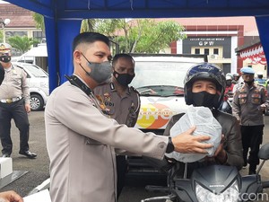 Saat Pengendara di Tasik Sengaja Datangi Kantor Polisi
