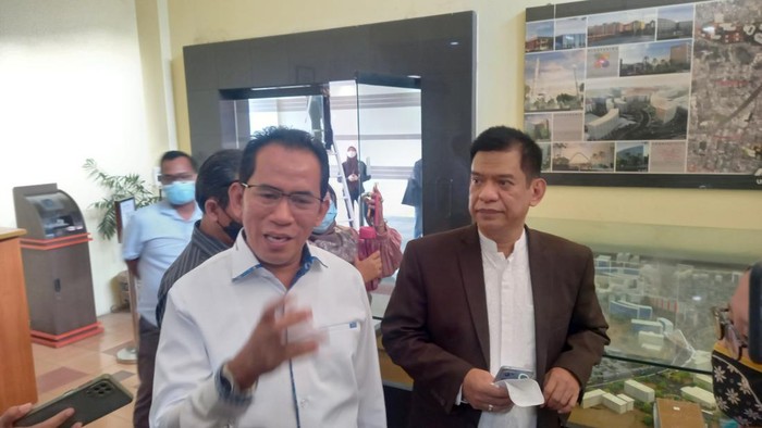 Warek UIN Jakarta datangi Kampus UIN Jakarta minta Rektor patuhi putusan MA (Khairul-detikcom)