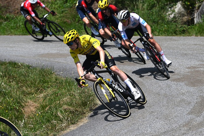 FOIX, FRANCE - JULY 19: Tony Gallopin of France and Team Trek - Segafredo injured after being involved in a crash during the 109th Tour de France 2022, Stage 16 a 178,5km stage from Carcassonne to Foix / #TDF2022 / #WorldTour / on July 19, 2022 in Foix, France. (Photo by Michael Steele/Getty Images)