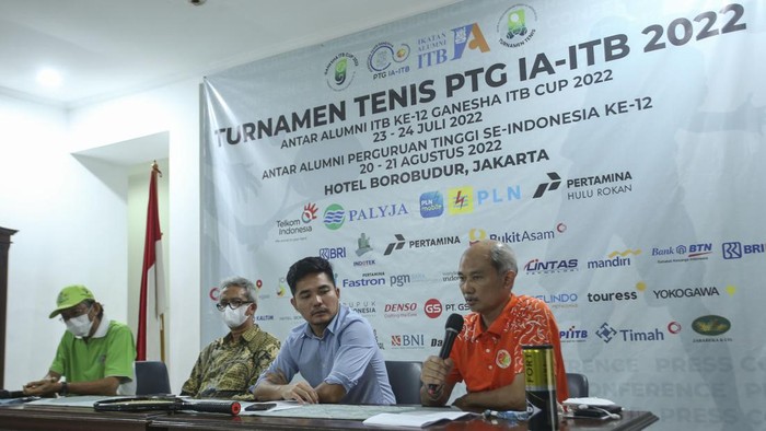 Adu Tenis Antar Alumni Perguruan Tinggi Kembali Digelar Ajang Ganesha ITB Cup dan Turnamen Tenis Antar Alumni Perguruan Tinggi se Indonesia yang bakal digelar di Jakarta.