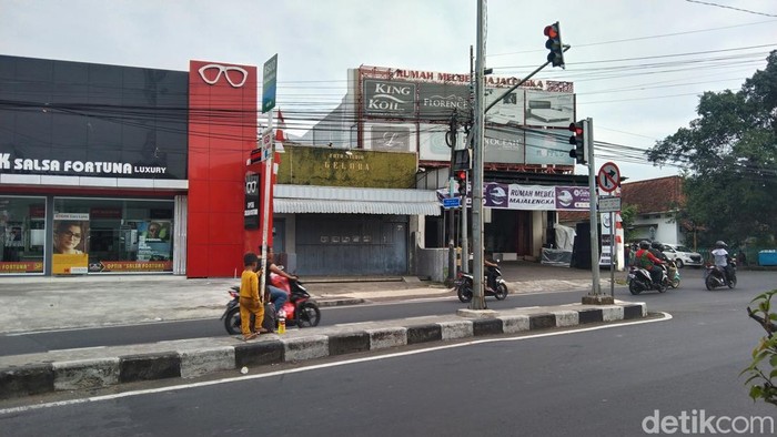 Anak jalanan di Majalengka.