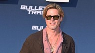 Jawaban Brad Pitt soal Pakai Rok dan Pamer Tato Badak