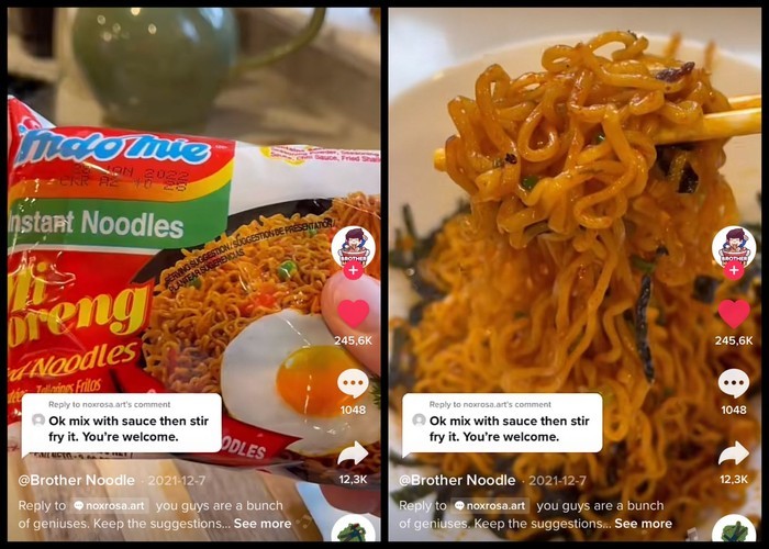 Contek Yuk! 5 Resep Indomie Viral Pakai Lemon hingga Keju