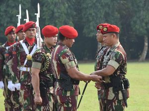 Danjen Kopassus Pimpin Sertijab Dangrup 1: Junjung Tinggi Kehormatan