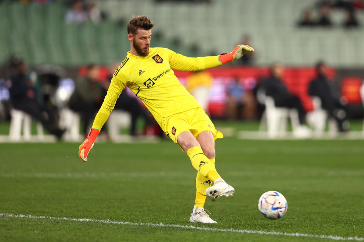 Saat Erik ten Hag Bentak David De Gea! (Foto: Getty Images/Graham Denholm)