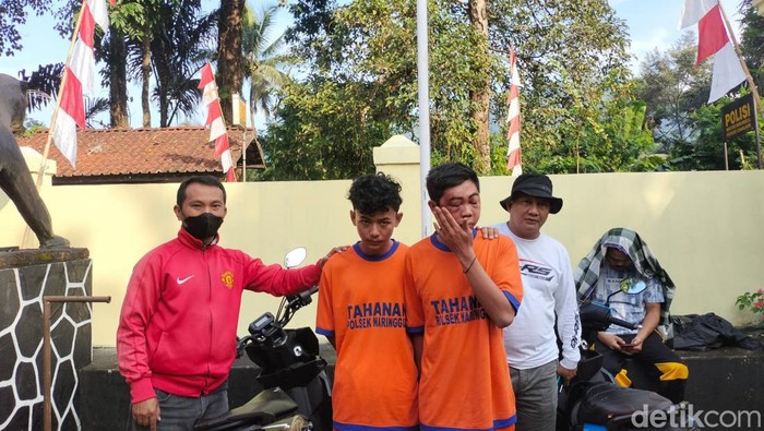 Dua pelaku curanmor di Cianjur