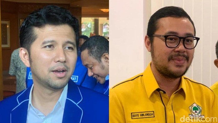 Emil Dardak dan Bayu Airlangga