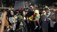Sebelum Paula, Baim Wong dan putra mereka, Kiano Tiger Wong juga sudah lebih dulu tampil di spot Citayam Fashion Week. (Foto: Instagram)