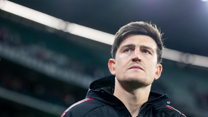 MELBOURNE, AUSTRALIA - JULY 19: Harry Maguire of Manchester United after beating Crystal Palace in a pre-season friendly football match at the MCG on 19th July 2022 (Photo credit should read Chris Putnam/Future Publishing via Getty Images)