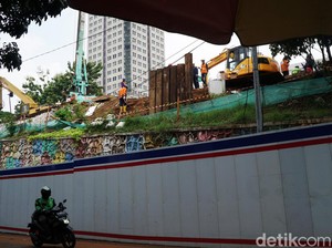 Polisi: Pipa Gas Bocor di MT Haryono Akibat Pengeboran Proyek TransJ