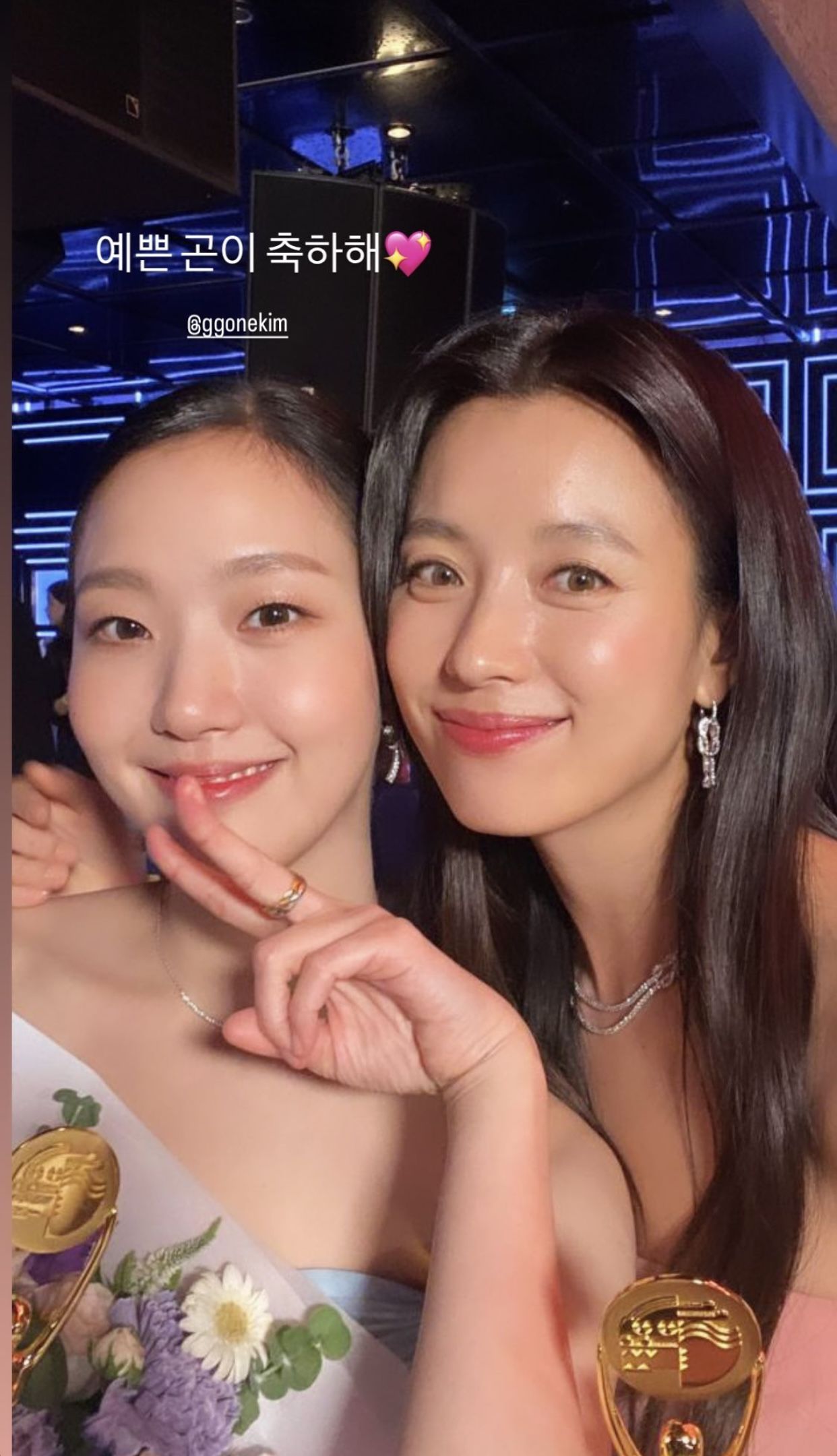 Kim Go Eun dan Han Hyo Joo Kim Go Eun dan Han Hyo Joo