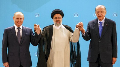 Tengok Lagi Kemesraan Putin, Iran dan Erdogan