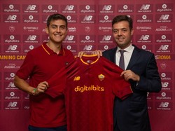 Pemain Argentina itu lalu lanjut ke AS Roma di musim panas 2022 ini. Dybala diikat Srigala Ibu Kota sampai tahun 2025 (Getty Images)