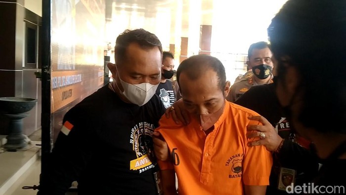 Pelaku pembunuh nenek 70 tahun di Batang, Rabu (20/7/2022).