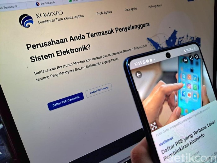 Penyelenggara Sistem Elektornik (PSE) Lingkup Privat