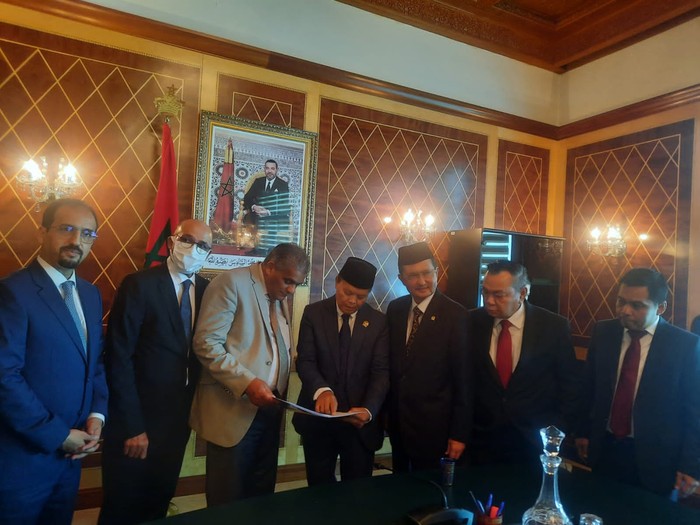 Pimpinan MPR RI ke Maroko Bahas Pembentukan Majelis Syuro Dunia