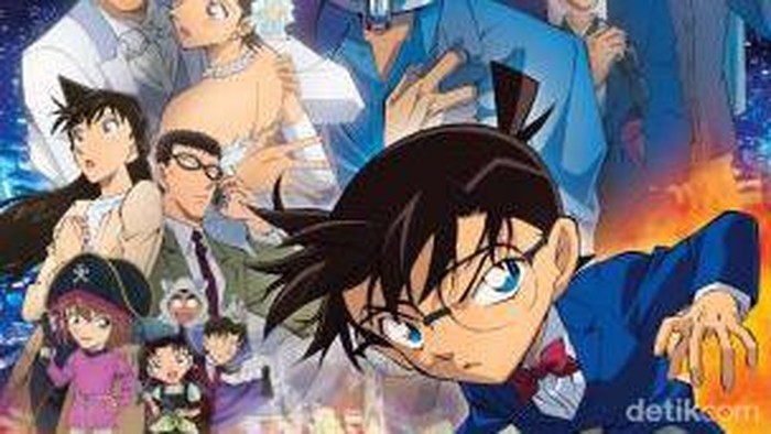 Poster film Detective Conan: The Bride of Halloween.