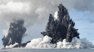 Potret Letusan Gunung yang Bikin Deg-degan Hebat