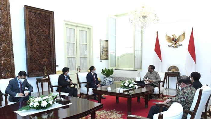 Presiden Joko Widodo terima Menlu Vietnam