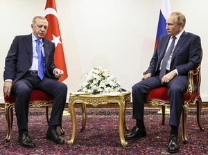 Wah! Putin Dibiarkan Gelisah Tunggu Erdogan Saat Pertemuan di Teheran