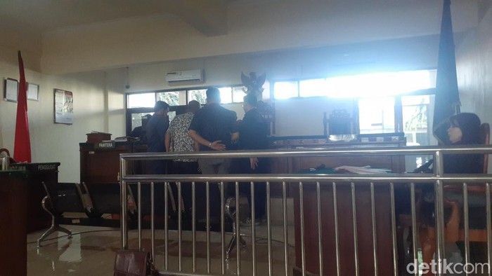 Sidang kasus pembunuhan bidan Sweetha di PN Semarang, Rabu (20/7/2022).