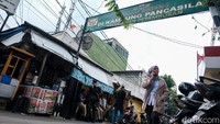 Begini suasana di Jalan Petamburan III, Jakarta, Rabu (20/7/2022), pukul 10.45 WIB.