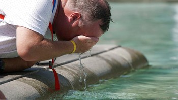 Kita bisa saja mengalami temperatur yang semacam ini setiap tiga tahun sekali, kata dia. Foto: Associated Press
