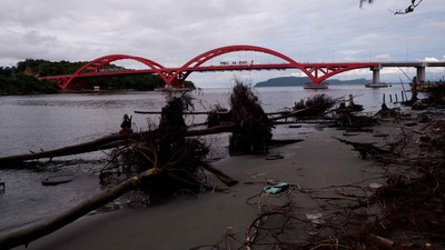 Abrasi Landa Teluk Youtefa, Kawasan dengan Jembatan Kebanggaan Jokowi