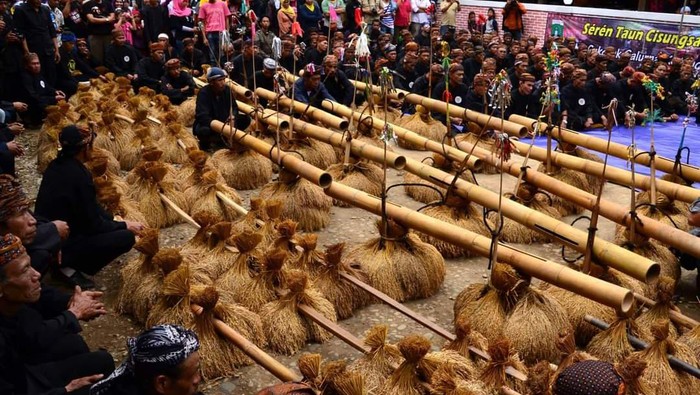Upacara seren taun di Kasepuhan Banten Kidul, Lebak Banten.