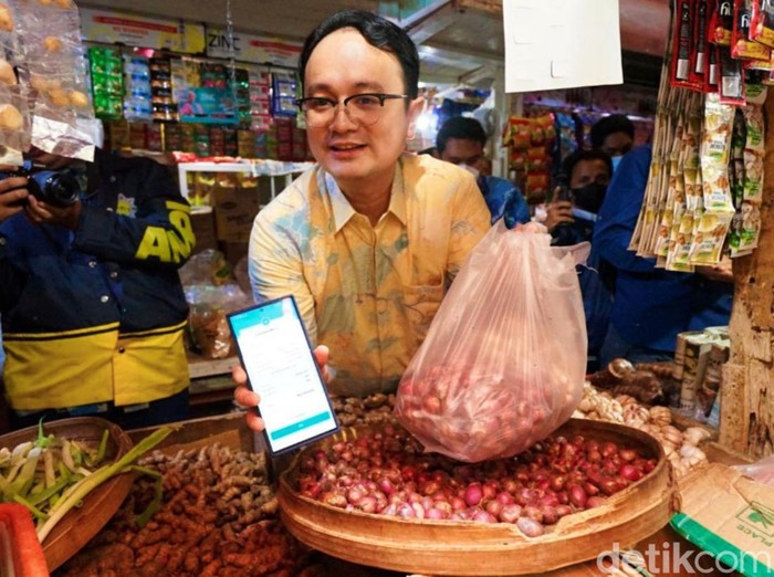 Wamendag di pasar Banyuwangi