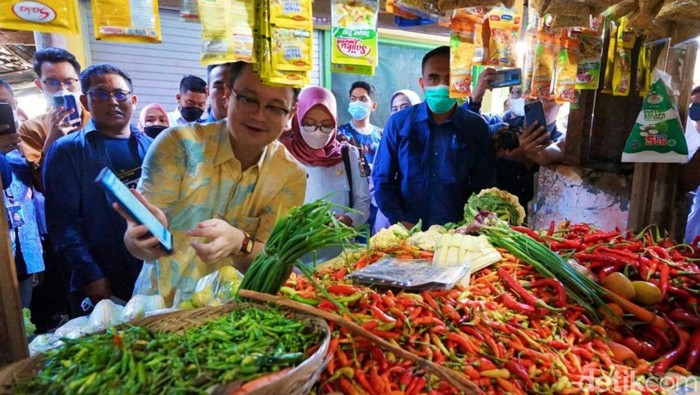 Wamendag di pasar Banyuwangi