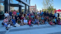 Setelah tampil di Boise, tim angklung yang dirikan Februari 2015 itu akan tampil di dua festival ternama di AS, yakni Magic Valley Folk Festival di Burley (Idaho) dan World Folkfest di Springfield (Utah) yang keduanya akan diselenggarakan dari 18 sampai dengan 30 Juli 2022. (dok. KJRI San Francisco)