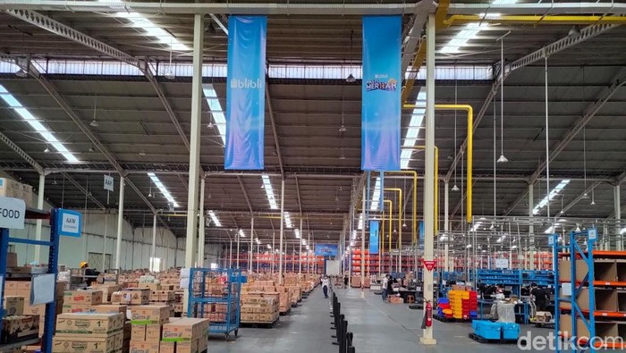 Blibli Punya Gudang Super Besar, Gimana Ngaturnya?