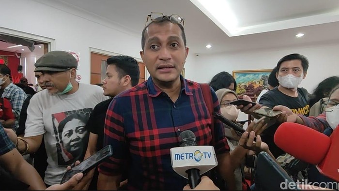 Eddy Hiariej. (Foto: Karin Nur Secha/detikcom)