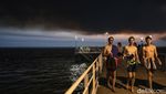 Ngeri, Langit Biru di Prancis Jadi Hitam Pekat Akibat Kebakaran
