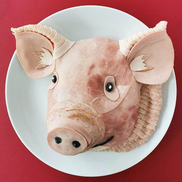 Lucu Menggemaskan, 10 Hewan Ini Dibuat Dari Aneka Makanan
￼