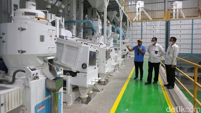 Melihat Infrastruktur Pengolahan Beras Modern Bulog