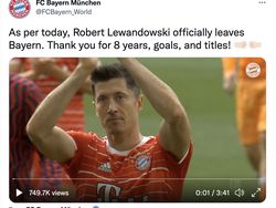 Meme Lewandowski Resmi Bela Barcelona Ramai di Linimasa