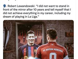 Meme Lewandowski Resmi Bela Barcelona Ramai di Linimasa