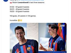 Meme Lewandowski Resmi Bela Barcelona Ramai di Linimasa