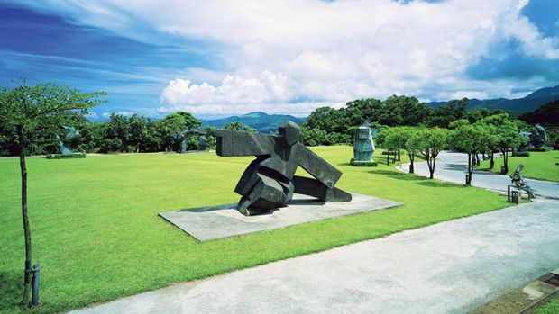 Salah satu museum di Taiwan, Ju Ming Museum.