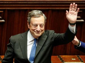 Koalisi Pemerintahan Runtuh, PM Italia Mario Draghi Mundur!