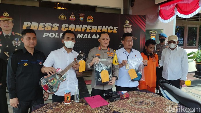 Polisi rilis pengamen yang viral di Malang