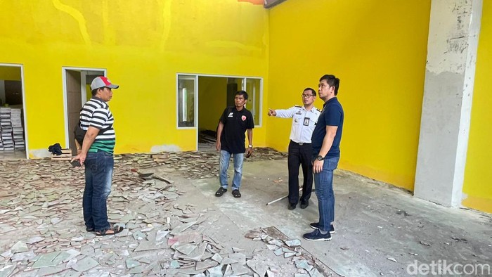 PT LIB melakukan verifikasi Stadion BJ Habibie Parepare untuk dijadikan markas PSM Makassar
