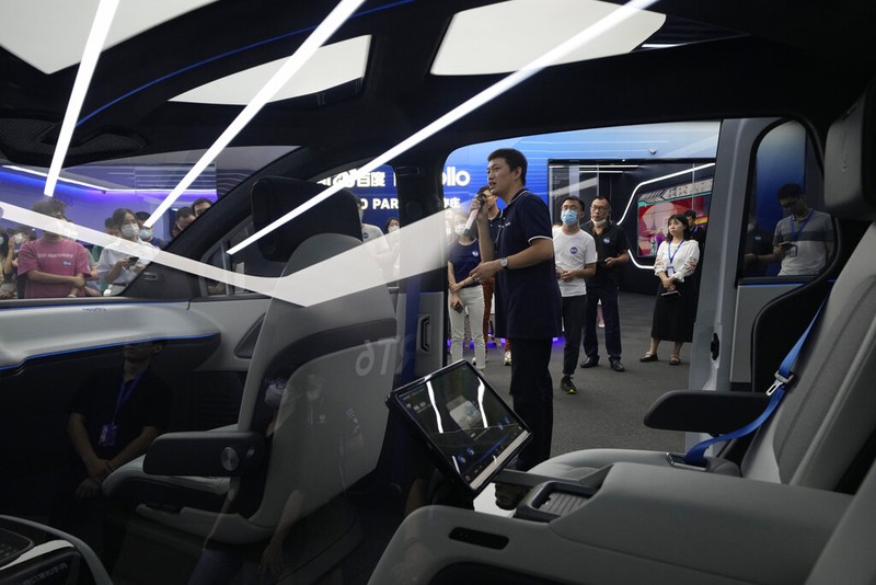 Taksi otonom baru Baidu